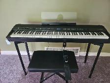 Roland FP90X Keyboard with Stand and Bench