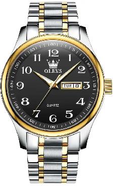 OLEVS Men's Casual Stainless Steel Watch - Photo 4