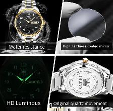 OLEVS Men's Casual Stainless Steel Watch - Photo 5