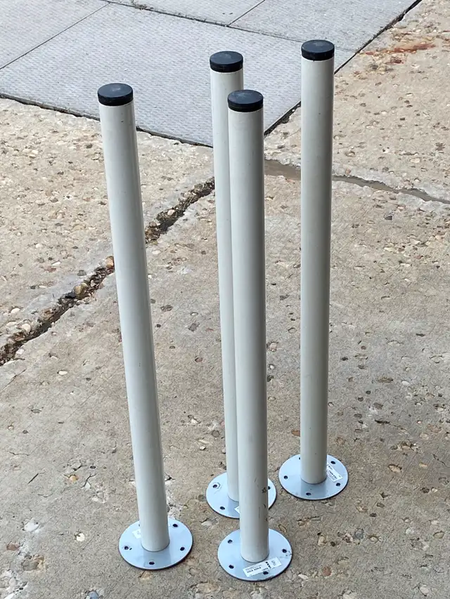4x Vika Adils Adjustable Table Legs from IKEA.