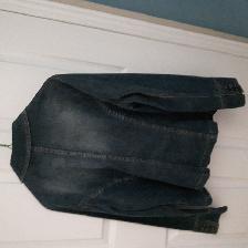 VESTE NEUVE EN DENIM CONTRAST, GRANDEUR MEDIUM FEMME: $15.00 - Photo 3