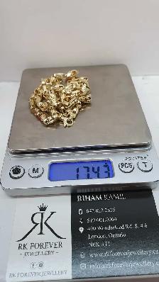 10k yellow gold chain #431_6 - Photo 6