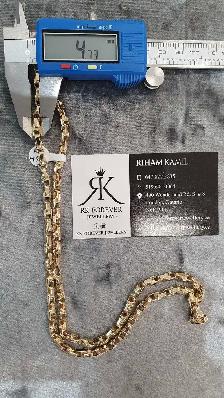 10k yellow gold chain #431_6 - Photo 7