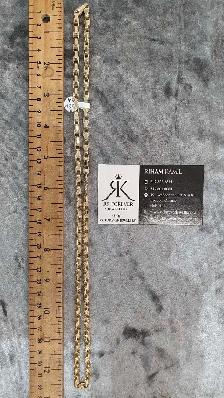 10k yellow gold chain #431_6 - Photo 8