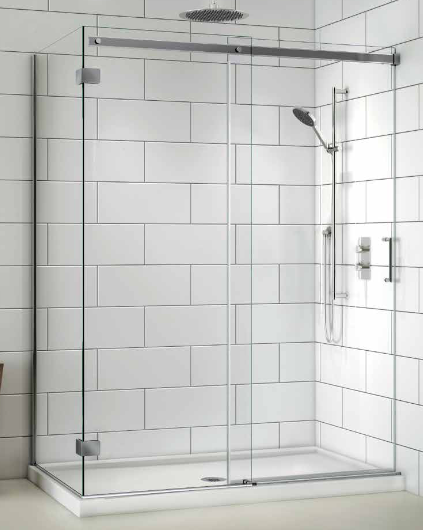 Apollo Corner Shower Glass Enclosure