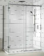Apollo Corner Shower Glass Enclosure
