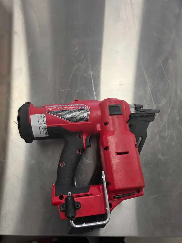Milwaukee 3-1/2 nailer (bare tool)