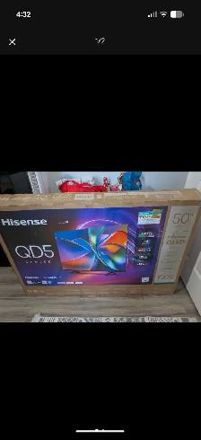 50 inch HISENSE QLED TV QD5