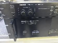 Nikko Alpha130 Power Amplifier With Nikko Beta 30 Pre Amplifier - Photo 2