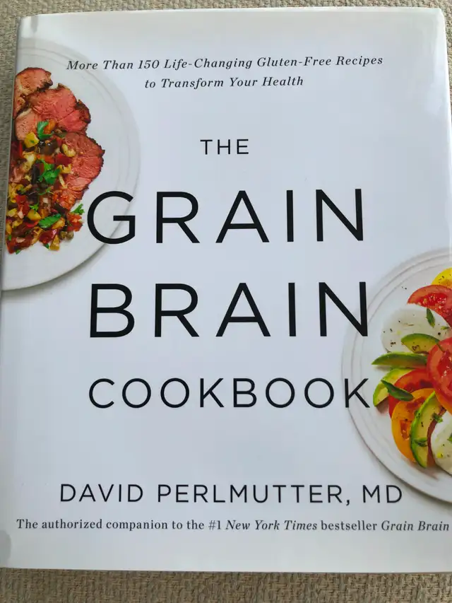Gluten-Free Recipes - The Grain Brain Cookbook: (Hardcover)