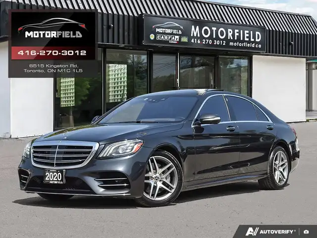 2020 Mercedes-Benz S-Class S 560 4MATIC AMG PKG LWB Prem Seat P