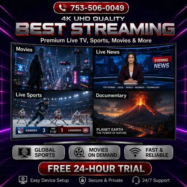 Unlimited 4K UHD Streaming