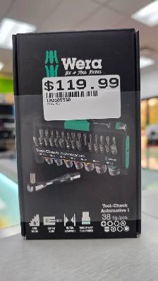 Wera 38pc Tool-Check Automotive 1 - BRAND NEW