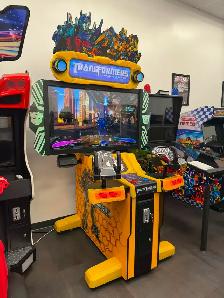 Transformers Human Alliance Shooting Arcade Cabinet