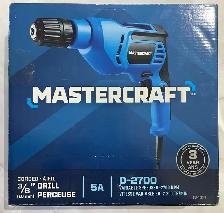 MASTERCRAFT 3/8" CORDED DRILL W/BOX