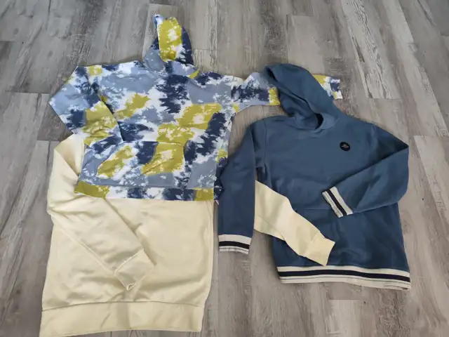 Hoodies and crew neck for 12 year-old