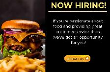 Front end/Back end staff for burger restaurant