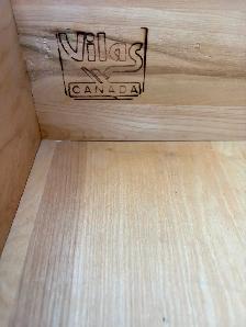 Solid Wood Side Table with Drawer - Photo 7