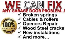 ⚡ Fast Garage Door Repair Edmonton & Surrounding Areas – Same Da