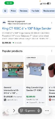 General International Edge Sander - Photo 4