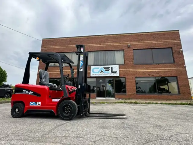 New CAEL Electric Forklifts — 1.5T / 2T / 3T Warranty & Finance