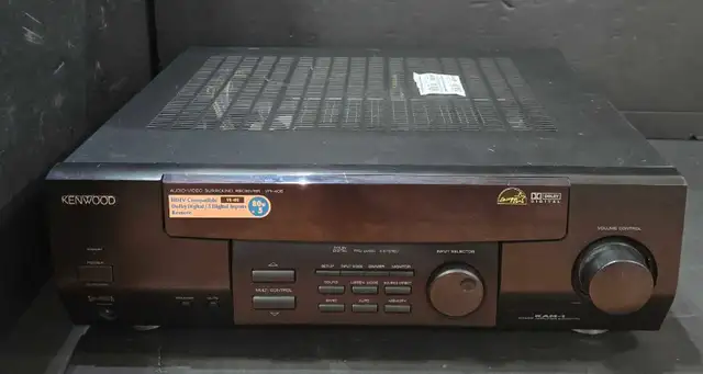 KENWOOD VR-405 RECEIVER NO REMOTE