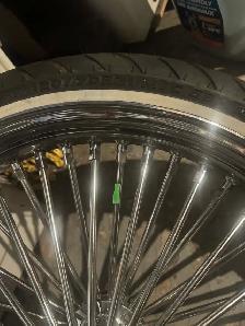mag pour harley  nerves 21 pouces $400 plus$220 pneu - Photo 6