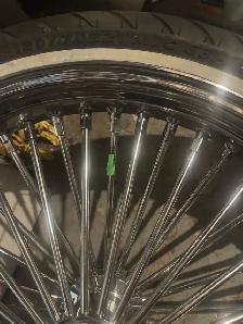 mag pour harley  nerves 21 pouces $400 plus$220 pneu - Photo 8