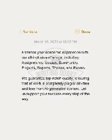 ✅ Assignment Help/Exam Help/Essay Writing/Summary/Thesis - Photo 2