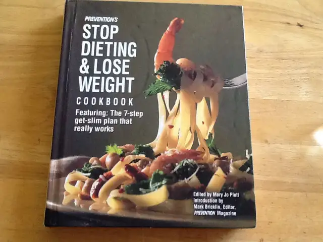 Stop Dieting and Lose Weight Cookbook- Hardcover