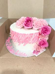 Milton Bakery Floral Cakes Custom cakee - Photo 3