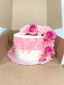 Milton Bakery Floral Cakes Custom cakee - Photo 4