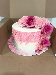 Milton Bakery Floral Cakes Custom cakee - Photo 5