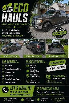Pickup and moving services