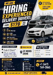 Hiring Delivery Driver