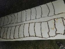 Riding Lawnmower Tire Chains 12x70 - Photo 2