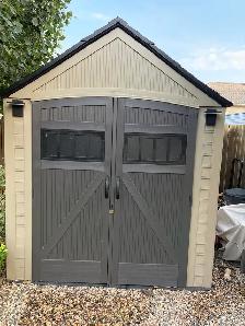 outdoor shed
