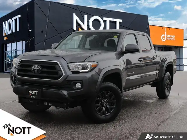 2021 TOYOTA TACOMA DOUBLE CAB V6 SR5 - Local Manitoba Vehicle |