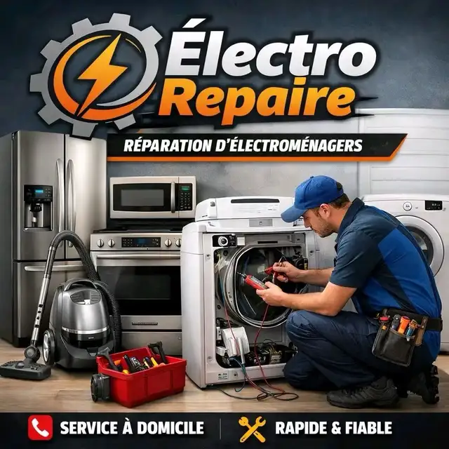 Réparations électroménager  à domicile (514-260-6062 )