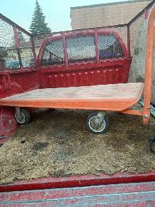 4 Wheel Dolly Cart 4 ft long 2 ft Wide - Photo 2