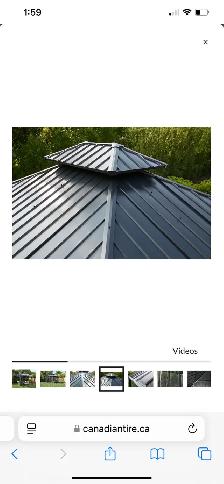 CANVAS Skyline Outdoor/Patio Aluminum Hard-Top Gazebo with Bug N - Photo 8