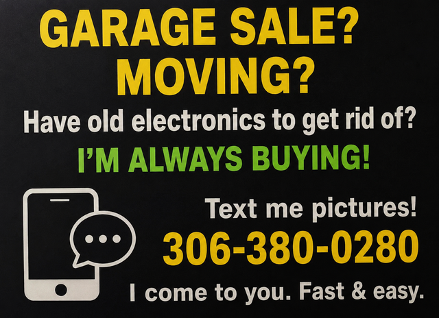 Electronics Buyer - We Buy Old Electronics
