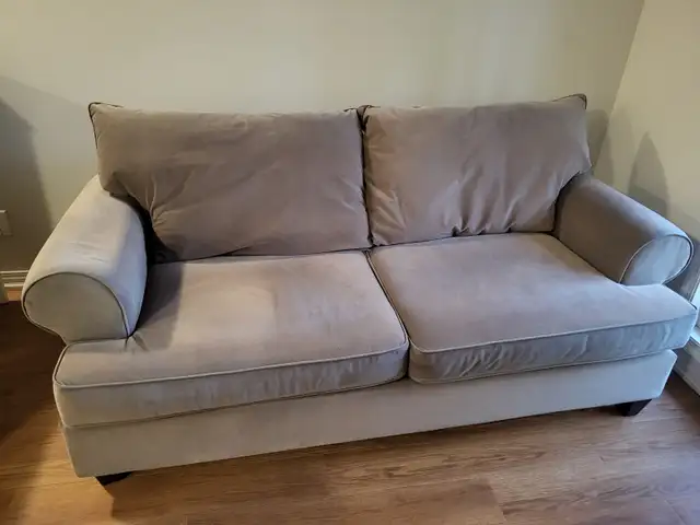 Beige long Sofa