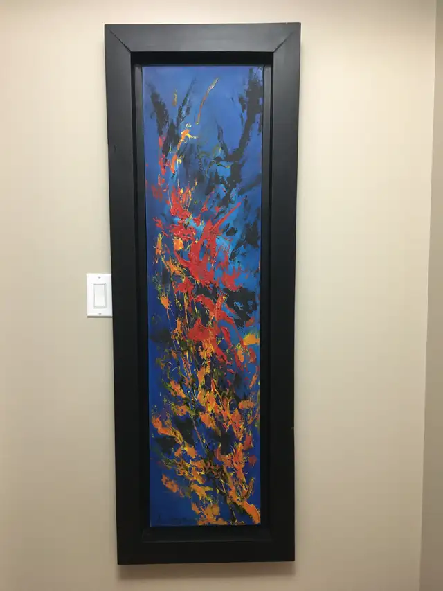 Abstract Painting in Acrylic