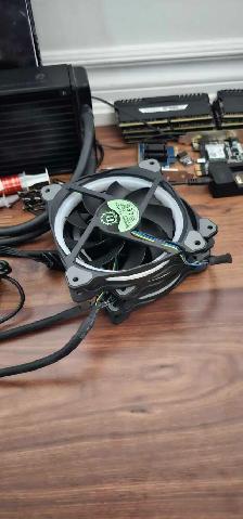 MSI Motherboard, 8x8 DDR4 RAM, i7 CPU, Liquid Cooler, Fans, More - Photo 9
