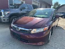 2012 Honda Civic LX Automatic sedan new safety clean title