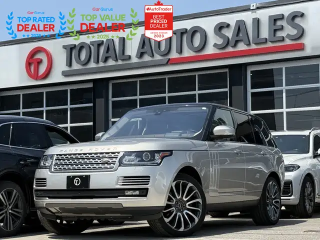 2017 Land Rover Range Rover AUTOBIOGRAPHY | LIKE NEW | REAR ENT.