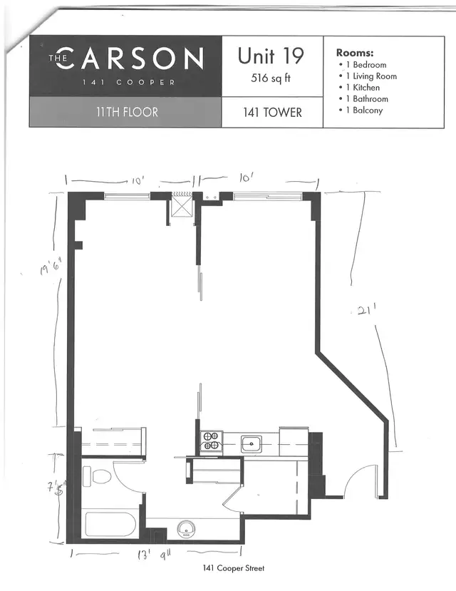 October 1st - One Bedroom Apartment Available