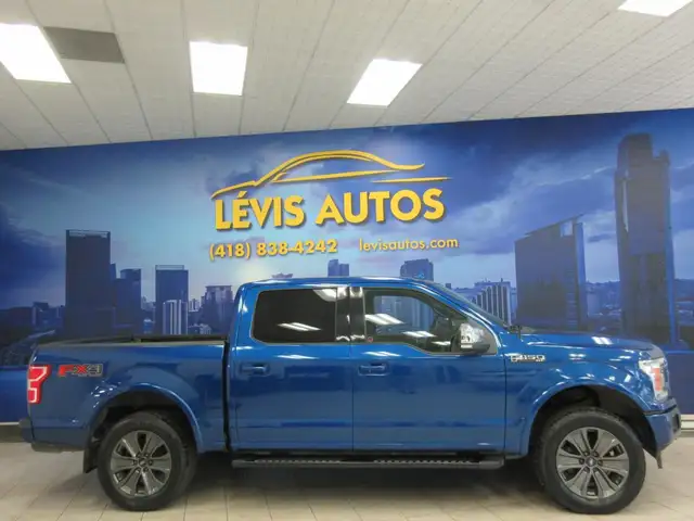 FORD F-150 2018 XLT SPORT FX4 V8 5.0L 4X4 TOIT PANO / CUIR CHAUF