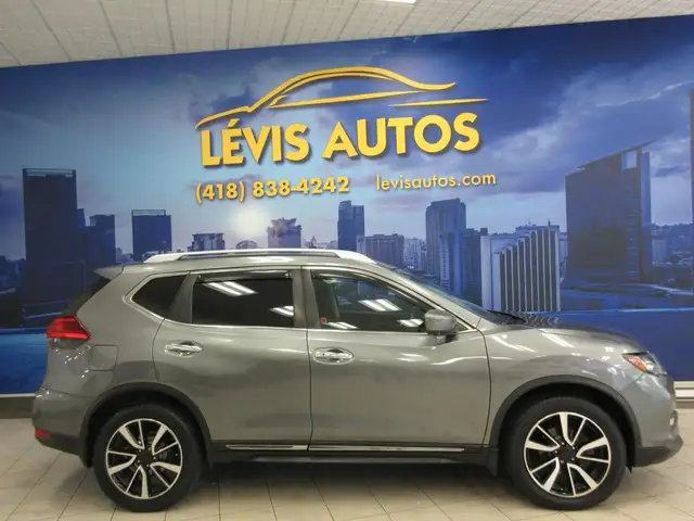 NISSAN ROGUE 2017 SL AWD TOIT PANO / CUIR NOIR / GPS NAVIGATION/